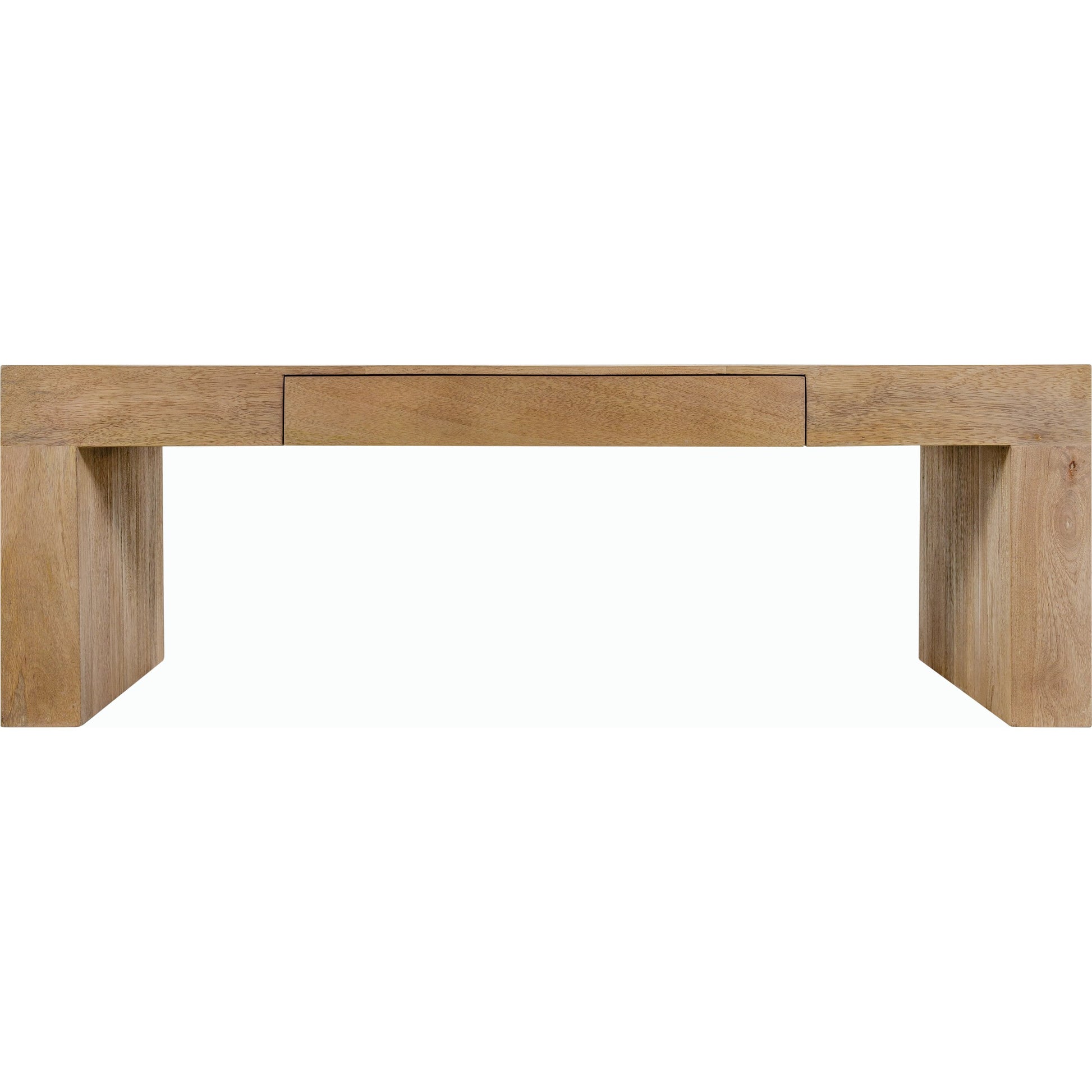 Coburn Coffee Table - 530927 by Surya in brown and natural. Made from top: mango wood, base: mango wood in a modern style.