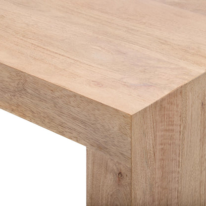 Coburn Coffee Table - 530927 by Surya in brown and natural. Made from top: mango wood, base: mango wood in a modern style.