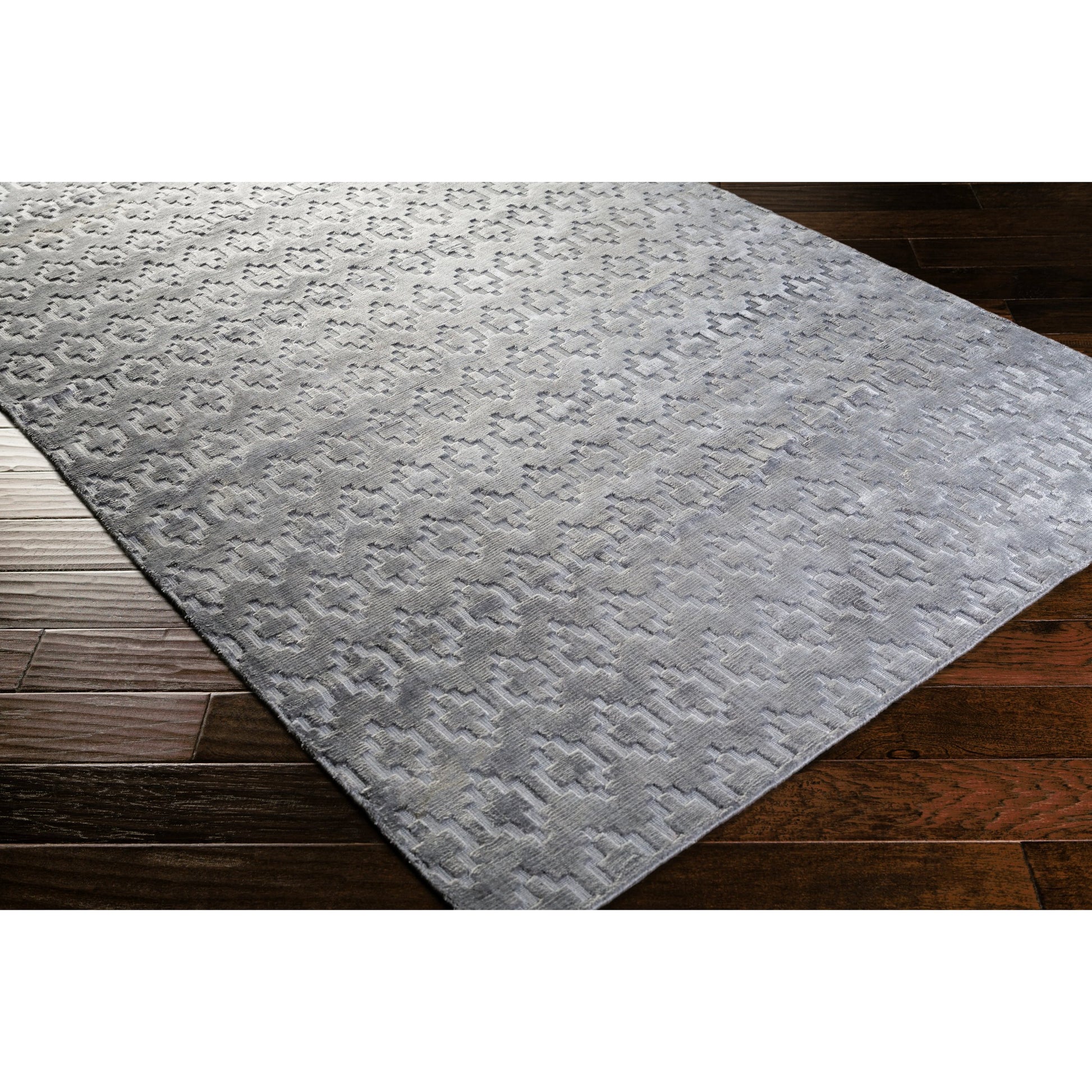 Castlebury Rug - 12626 by Surya in cream. Made from 20% cotton, 80% viscose in a unique style.