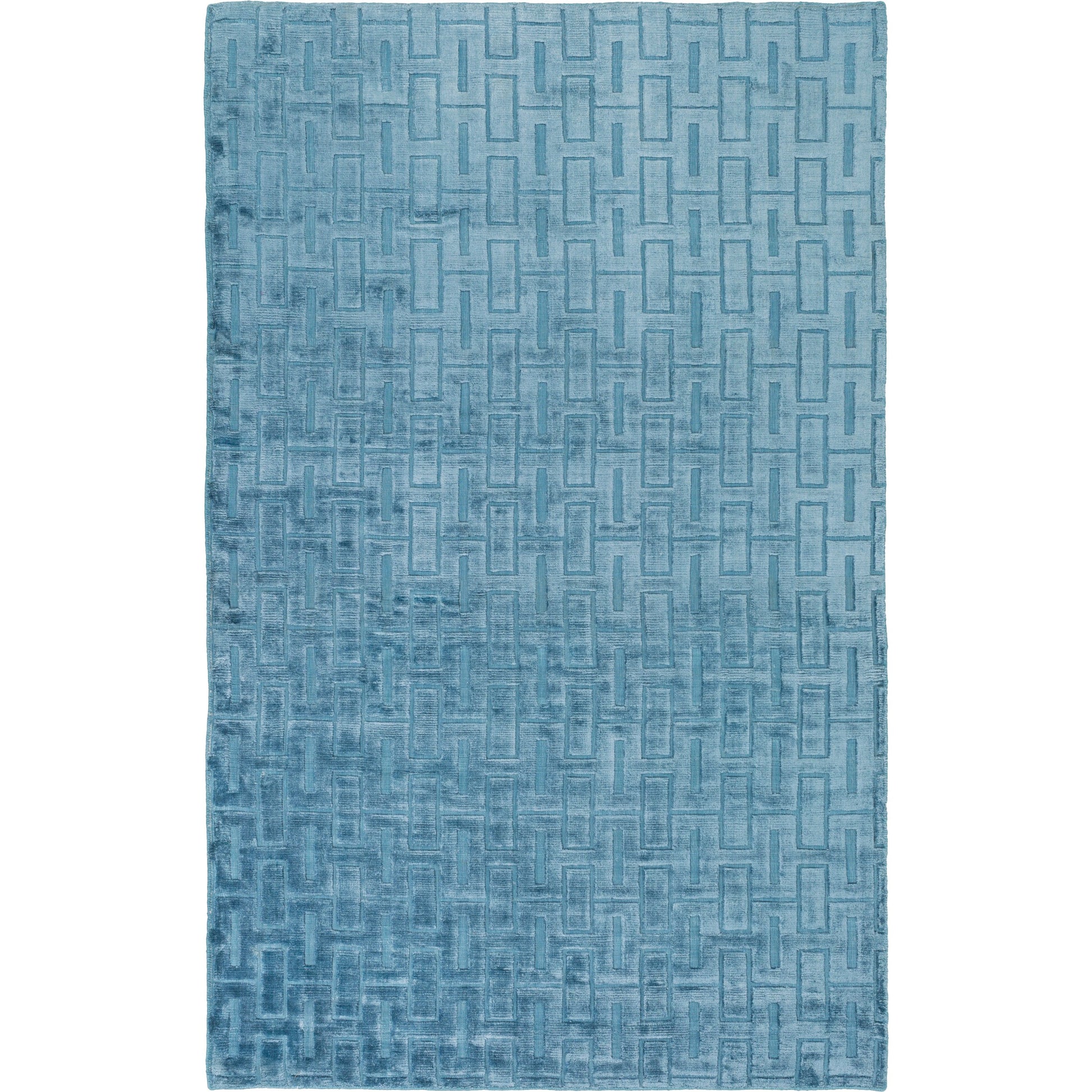 Castlebury Rug - 12627 by Surya in blue. Made from 100% viscose in a unique style.