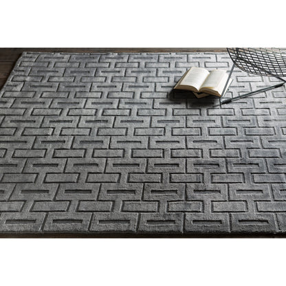 Castlebury Rug - 12627 by Surya in blue. Made from 100% viscose in a unique style.