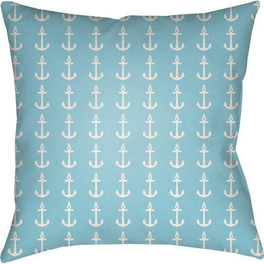 Carolina Coastal Pillow - 27560 by Livabliss. Made from front: 100% polyester, back: 100% polyester in a coastal style.