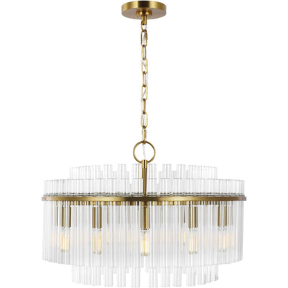 Beckett Medium Chandelier by Visual Comfort & Co.. Made from steel in a unique style.