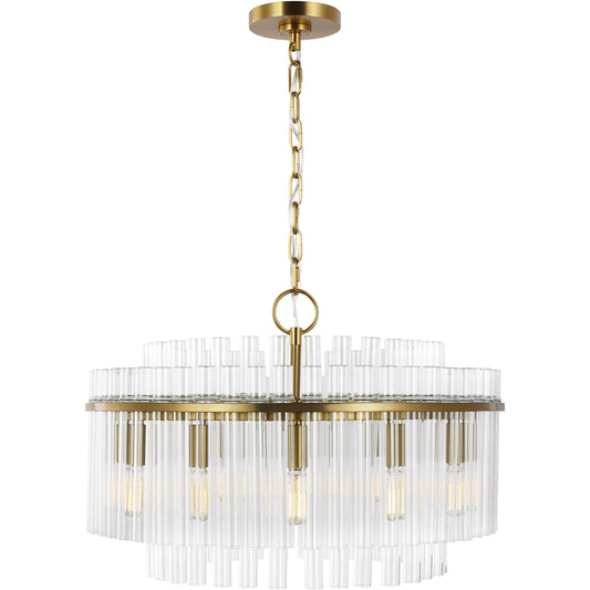 Beckett Medium Chandelier by Visual Comfort & Co.. Made from steel in a unique style.