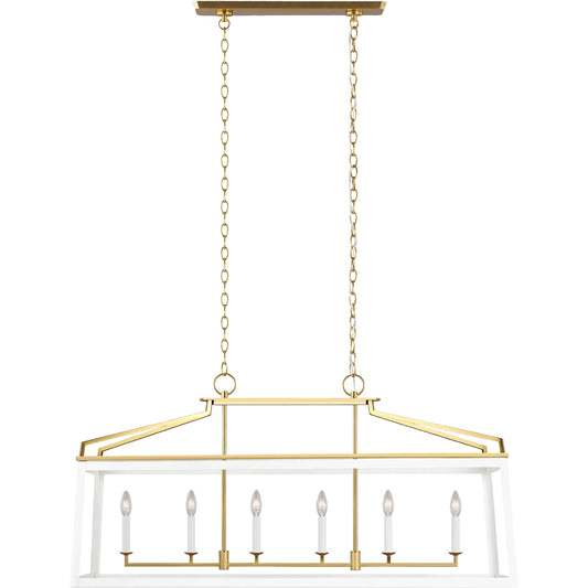 Carlow Linear Lantern by Visual Comfort & Co.. Made from steel in a unique style.
