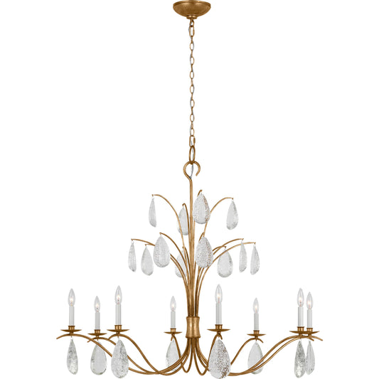 Shannon Extra Large Chandelier by Visual Comfort & Co.. Made from steel in a unique style.