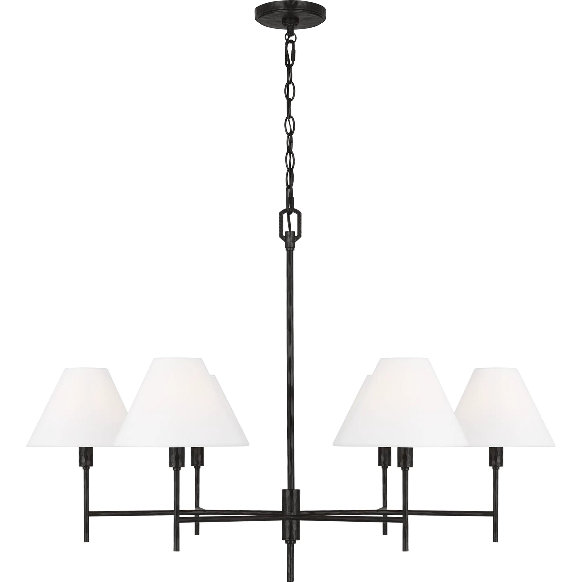 Ridgewood Chandelier by Visual Comfort & Co.. Made from steel in a traditional style.
