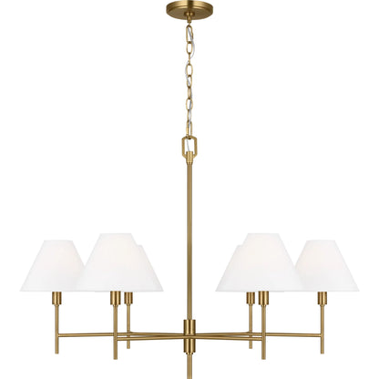 Ridgewood Chandelier by Visual Comfort & Co.. Made from steel in a traditional style.