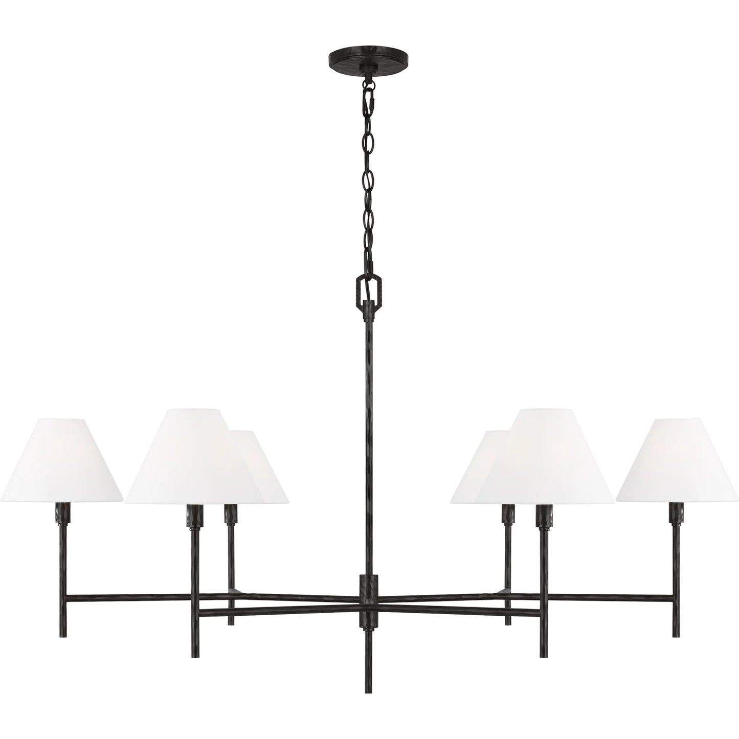 003 SI-2456487 | Primary Silo | Ridgewood Chandelier by Visual Comfort & Co.. Made from steel in a traditional style.