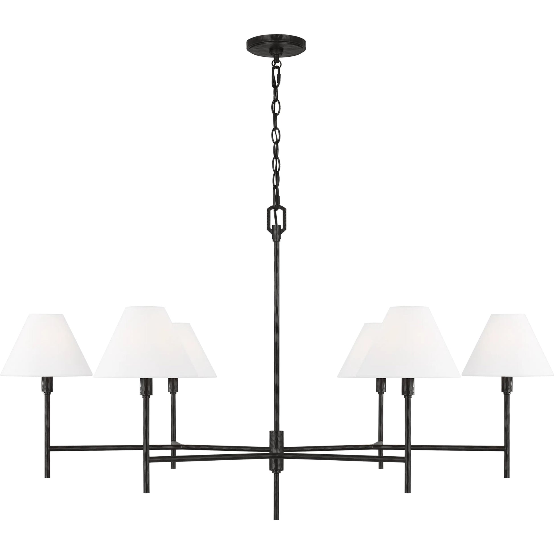 Ridgewood Chandelier by Visual Comfort & Co.. Made from steel in a traditional style.