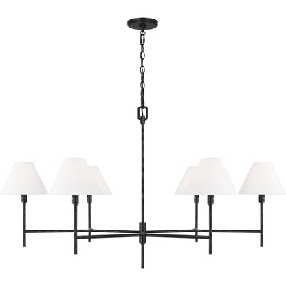 Ridgewood Chandelier by Visual Comfort & Co.. Made from steel in a traditional style.