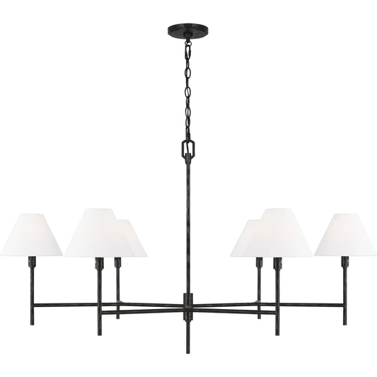 Ridgewood Chandelier by Visual Comfort & Co.. Made from steel in a unique style.