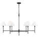 Ridgewood Chandelier by Visual Comfort & Co.. Made from steel in a traditional style.