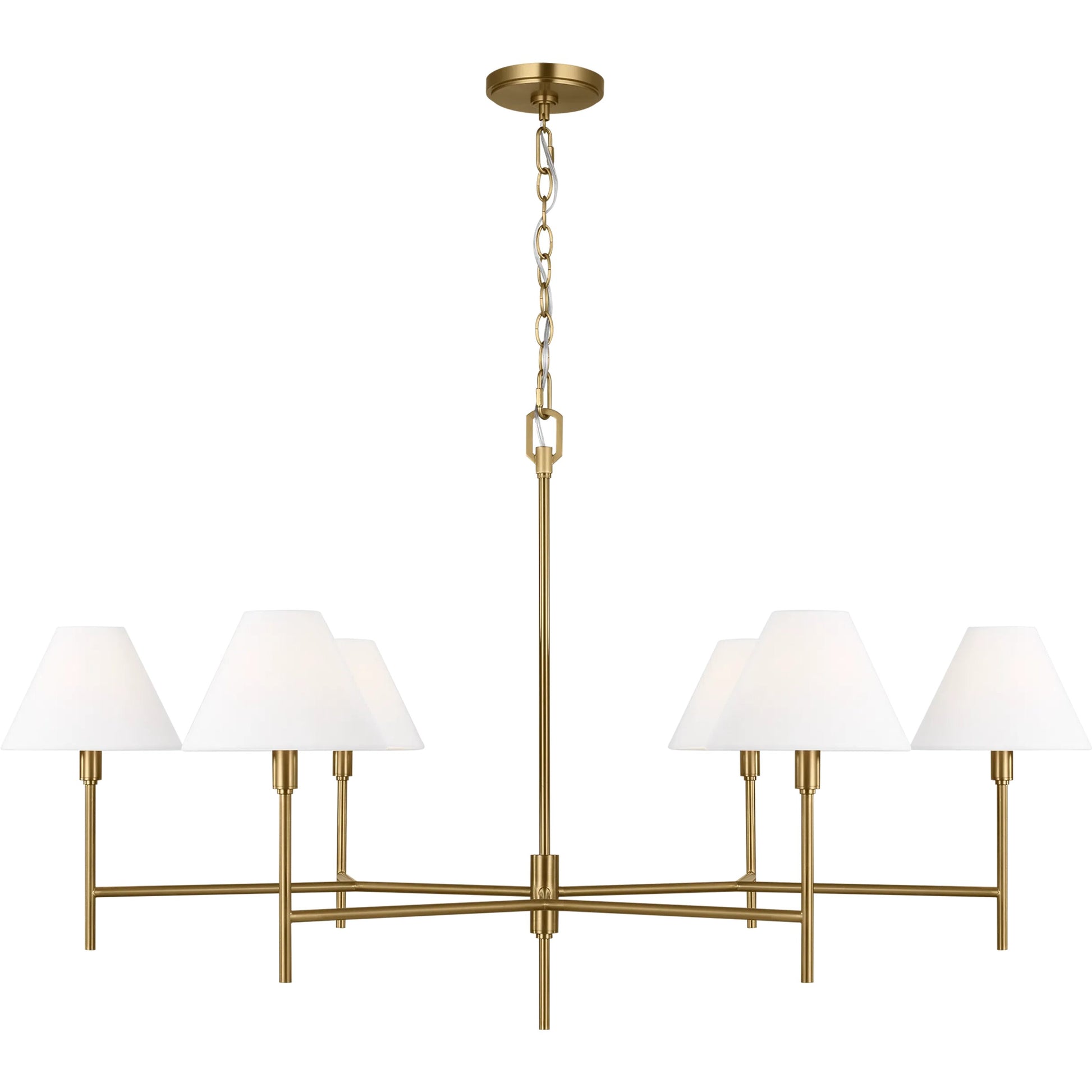 Ridgewood Chandelier by Visual Comfort & Co.. Made from steel in a traditional style.