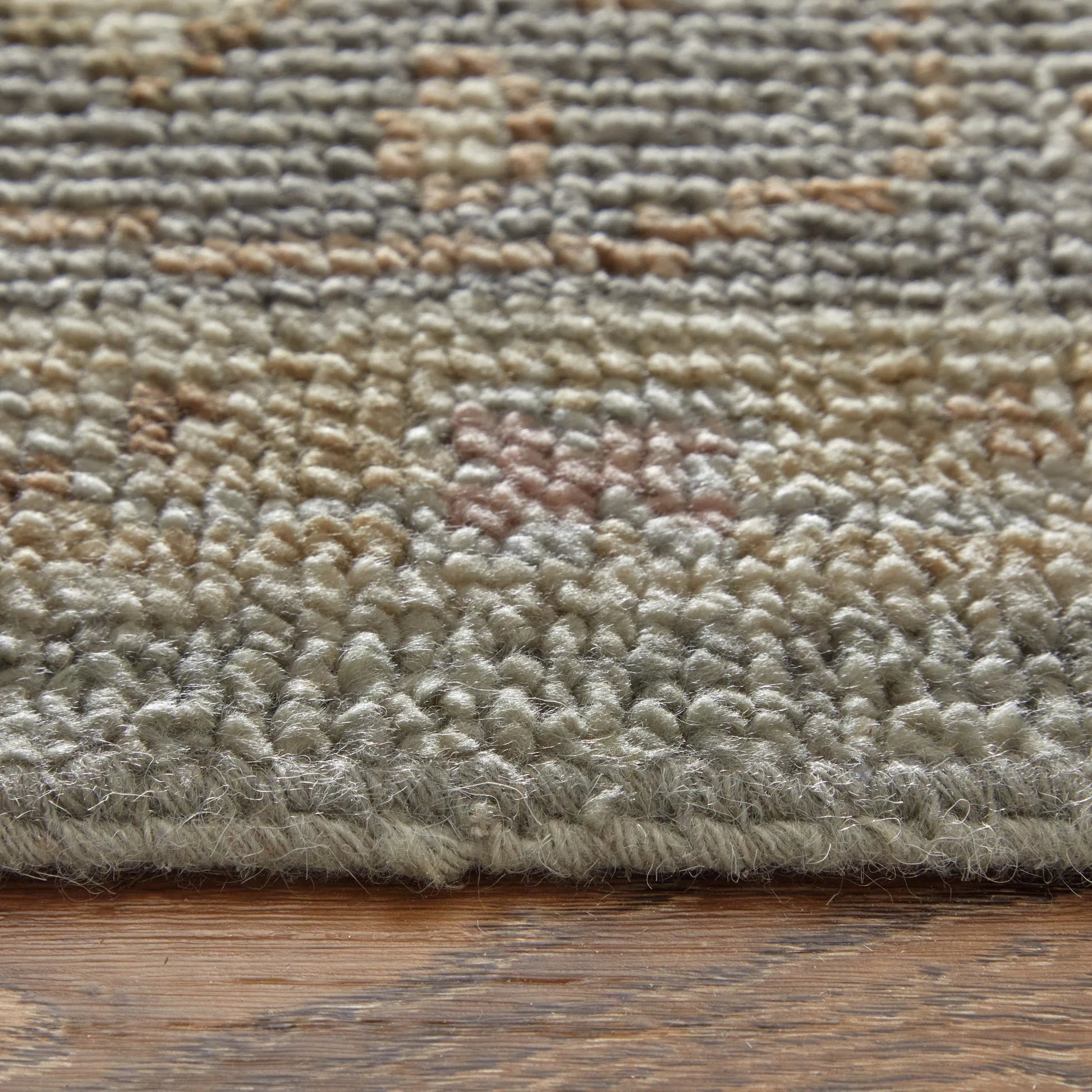 Carrington Traditional Oriental Rug - 6504F by Feizy in gray, gold, pink. Made from wool in a unique style.