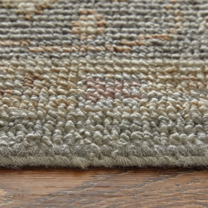 Carrington Traditional Oriental Rug - 6504F by Feizy in gray, gold, pink. Made from wool in a unique style.