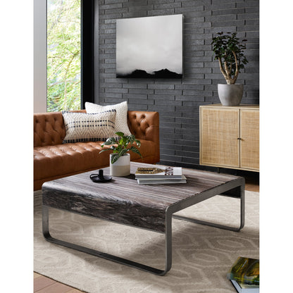 Williams Leather Sofa by Four Hands. Made from top grain leather, solid ash, 100% polyester in a rustic style.