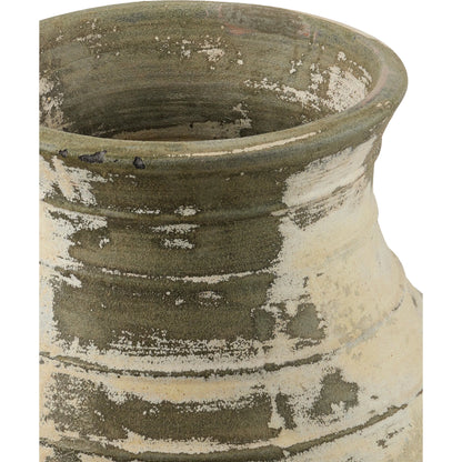Ragusa Urn by Currey and Company. Made from terracotta in a rustic style.