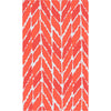 Coral, Red, Off-White
