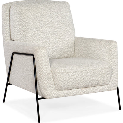 Amette Metal Frame Club Chair by Hooker Furniture. Made from unique in a modern style.
