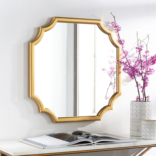 Cecilia - 26582 by Livabliss in gold and painted. Made from manufactured wood in a traditional style.