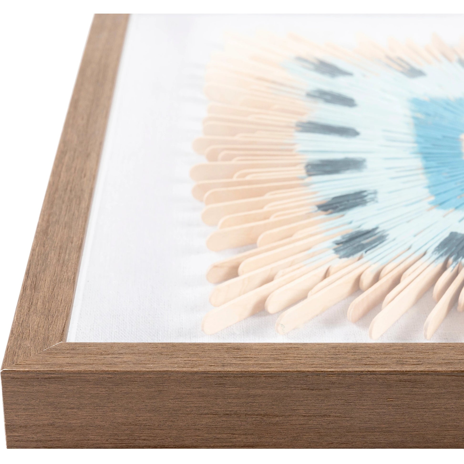 Chromatic - 28016 (Set of 2) by Surya in blue and textured. Made from wood, 100% polystyrene in a eclectic & global style.