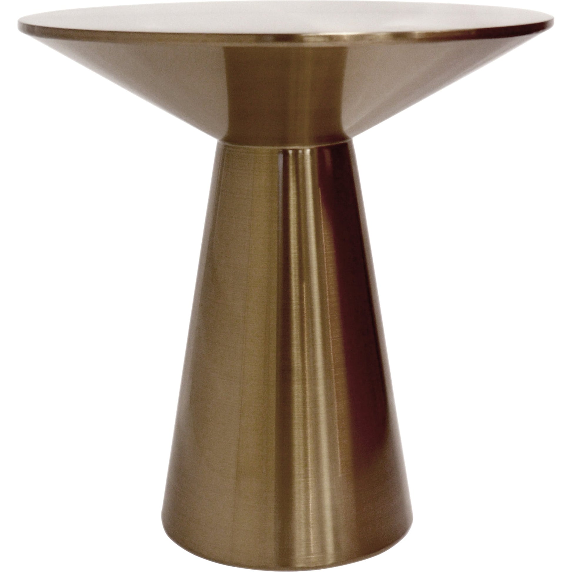 Lorenzo Side Table by Pasargad Home in rose gold. Made from unique in a eclectic & global style.