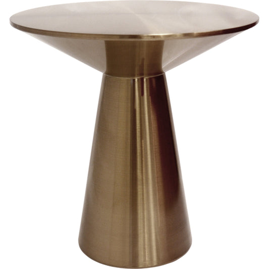 Lorenzo Side Table by Pasargad Home in rose gold. Made from unique in a eclectic & global style.