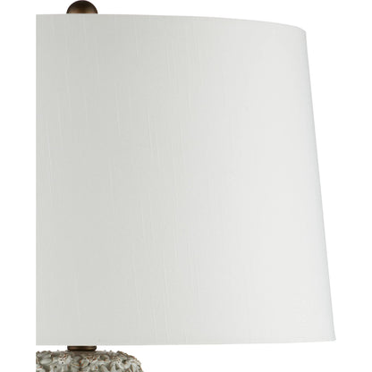 Jessamine Blue Table Lamp by Currey and Company. Made from ceramic in a eclectic & global style.