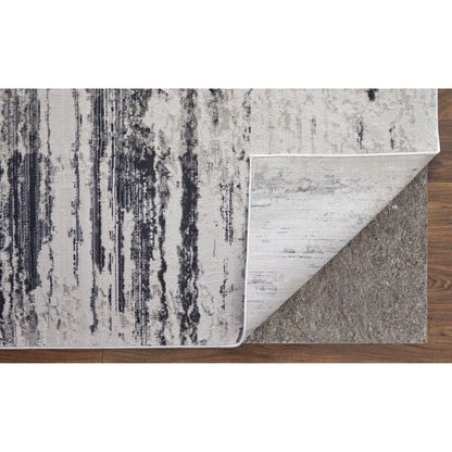 Prasad Rug - 67039N9F by Feizy in ivory, gray, taupe. Made from polypropylene, polyester in a unique style.