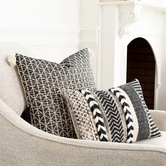 Cascada Pillow - 30586 by Livabliss. Made from 80% cotton, 20% viscose, 100% cotton in a eclectic & global style.