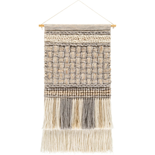 Cordoba - 26190 by Livabliss in light beige, light gray. Made from 70% wool, 20% polyester, 10% cotton in a unique style.