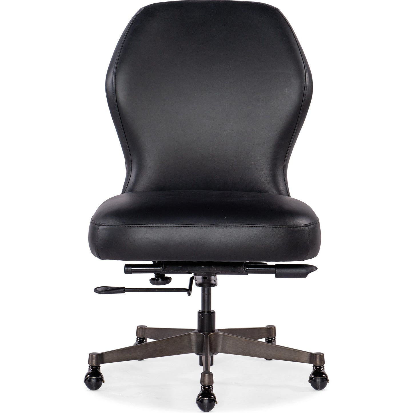 008 SI-1959604 | Additional Silo | Executive Swivel Tilt Chair by Hooker Furniture in gunmetal. Made from unique in a modern style.