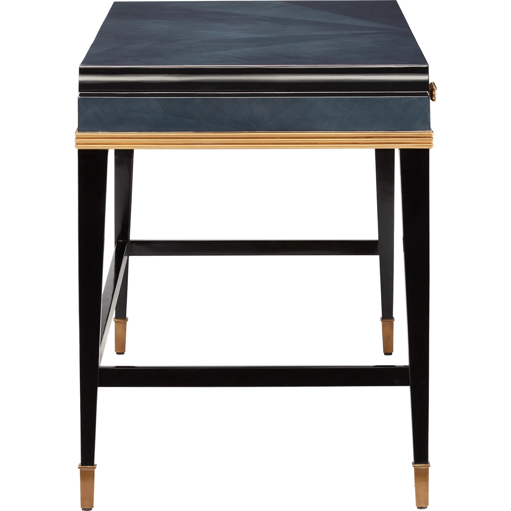 Kallista Desk by Currey and Company. Made from unique in a transitional style.