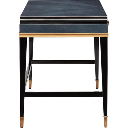 Kallista Desk by Currey and Company. Made from unique in a transitional style.