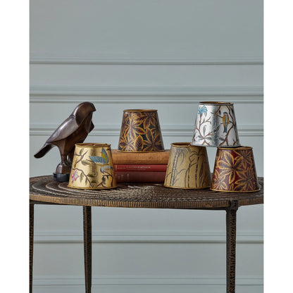 Victoria Tapered Chandelier Shade by Currey and Company. Made from metal in a cottage & farmhouse style.