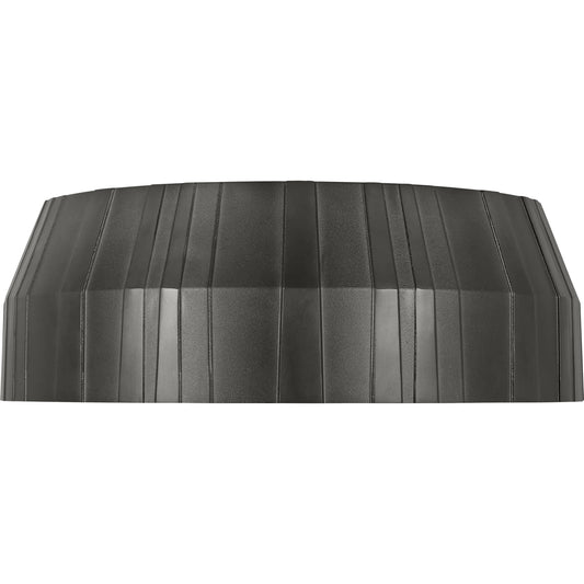 Bling X-Large Flush Mount by Visual Comfort & Co. in plated dark bronze. Made from aluminum in a unique style.