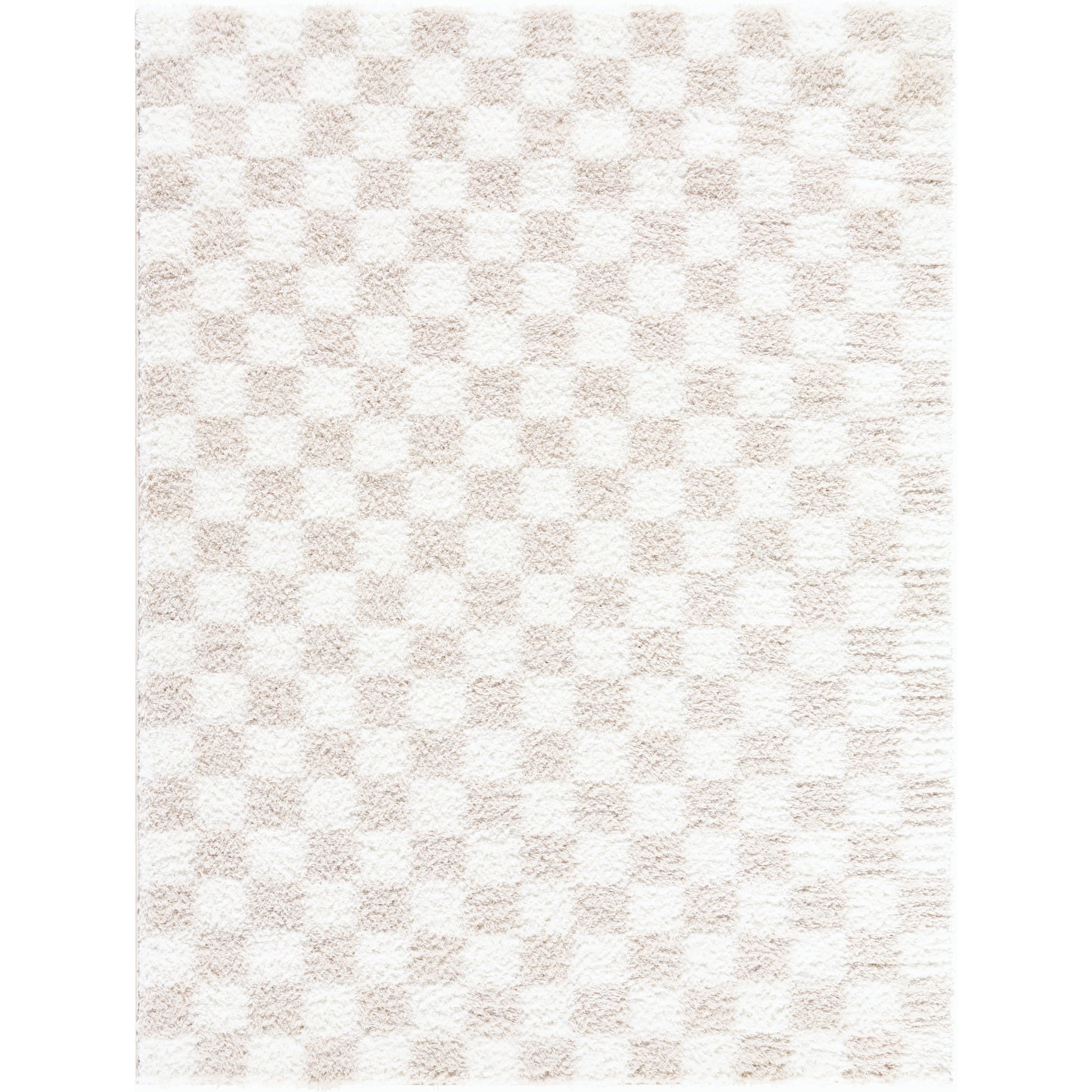 Cloudy Shag CDG-2330 Rug by Livabliss in ivory, light beige. Made from polyester in a unique style.