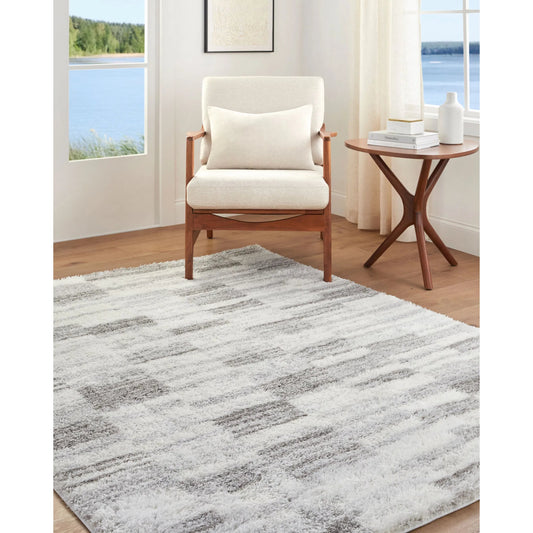 Cloudy Shag CDG-2337 Rug by Livabliss in light beige, ivory. Made from polyester in a unique style.