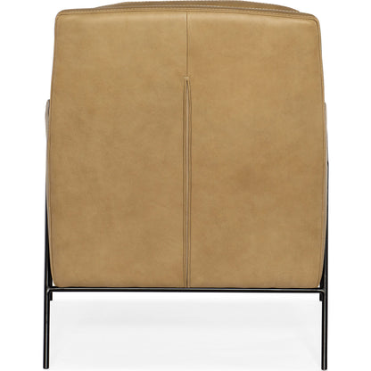 Amette Metal Frame Club Chair by Hooker Furniture. Made from unique in a modern style.