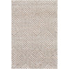 Gray, Off-White, Black / 2' x 3'
