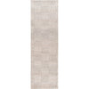 Off-White, Gray, Ivory, Black / 2'6" x 8'