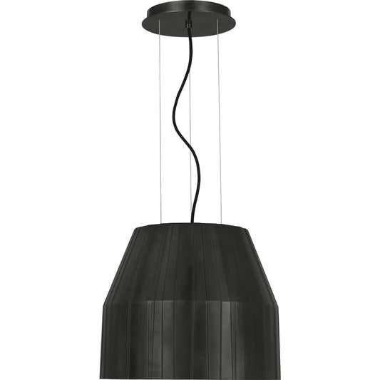 Bling Large Pendant by Visual Comfort & Co. in plated dark bronze. Made from aluminum in a unique style.