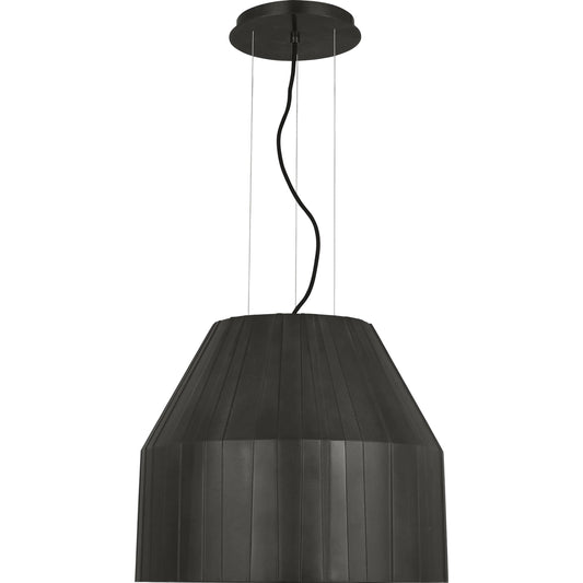 Bling X-Large Pendant by Visual Comfort & Co. in plated dark bronze. Made from aluminum in a unique style.