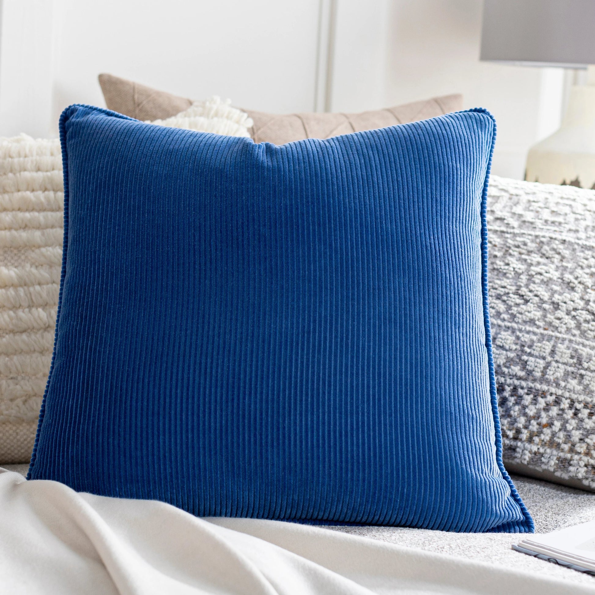 Corduroy Pillow - 14359 by Surya. Made from 100% cotton in a traditional style.