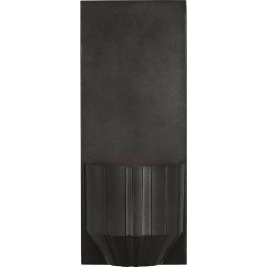 Bling Medium Sconce by Visual Comfort & Co. in plated dark bronze. Made from aluminum in a unique style.