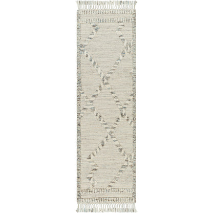 Cadiz Rug - 29475 by Surya in medium gray, dark brown, ivory, medium brown. Made from 100% wool in a unique style.