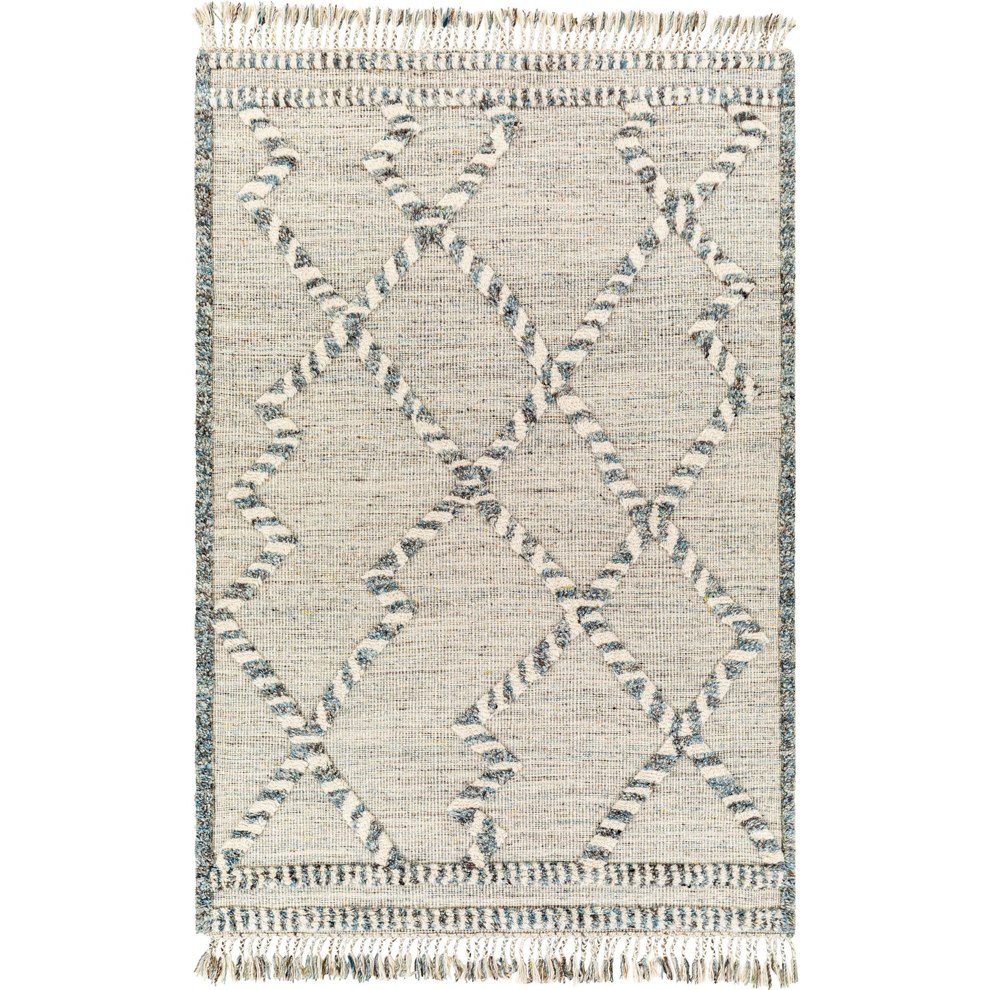 001 SI-1796247,SI-1796249,SI-1796251 | Primary Silo | Cadiz Rug - 29475 by Surya in medium gray, dark brown, ivory, medium brown. Made from 100% wool in a unique style.