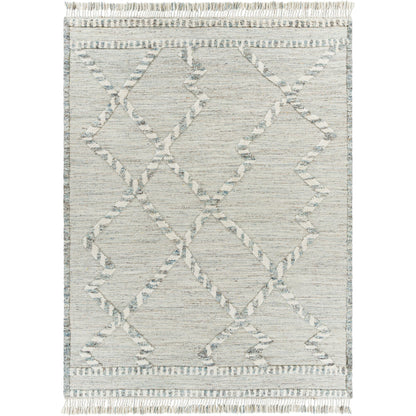Cadiz Rug - 29475 by Surya in medium gray, dark brown, ivory, medium brown. Made from 100% wool in a unique style.