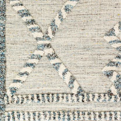 Cadiz Rug - 29475 by Surya in medium gray, dark brown, ivory, medium brown. Made from 100% wool in a unique style.